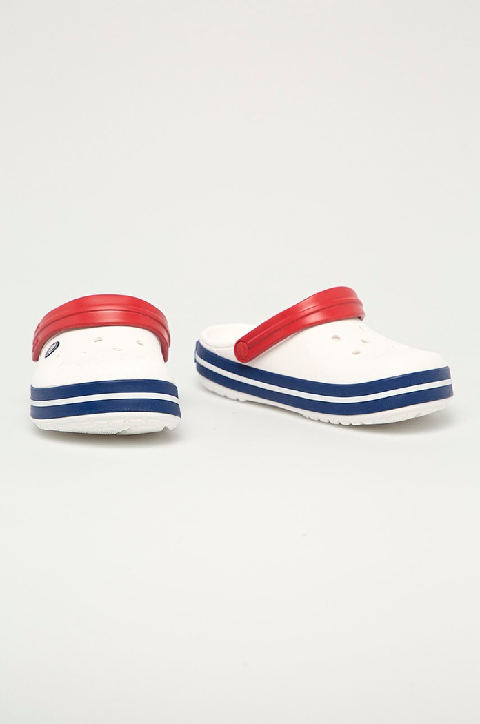 Crocs Klapki Crocband CROCS.CROCBAND..11016.D biały AA00