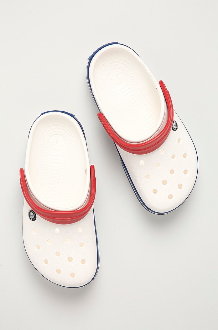 Klapki Crocband Crocs CROCS.CROCBAND..11016.D biały
