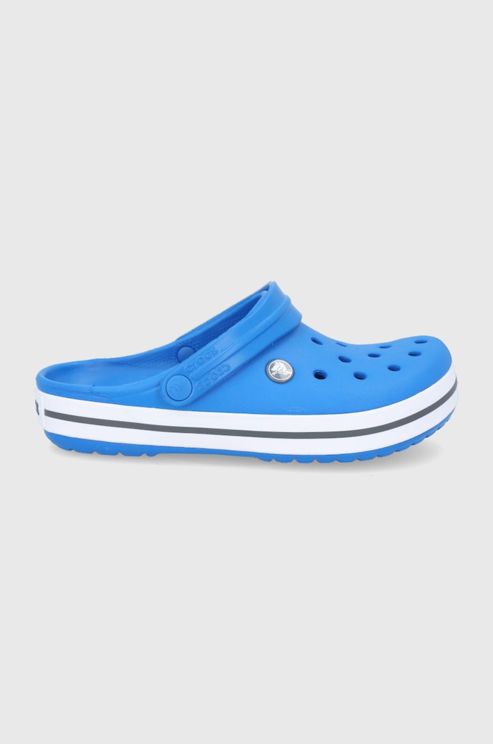 Šľapky Crocs plochý modrá CROCS.CROCBAND..11016.D