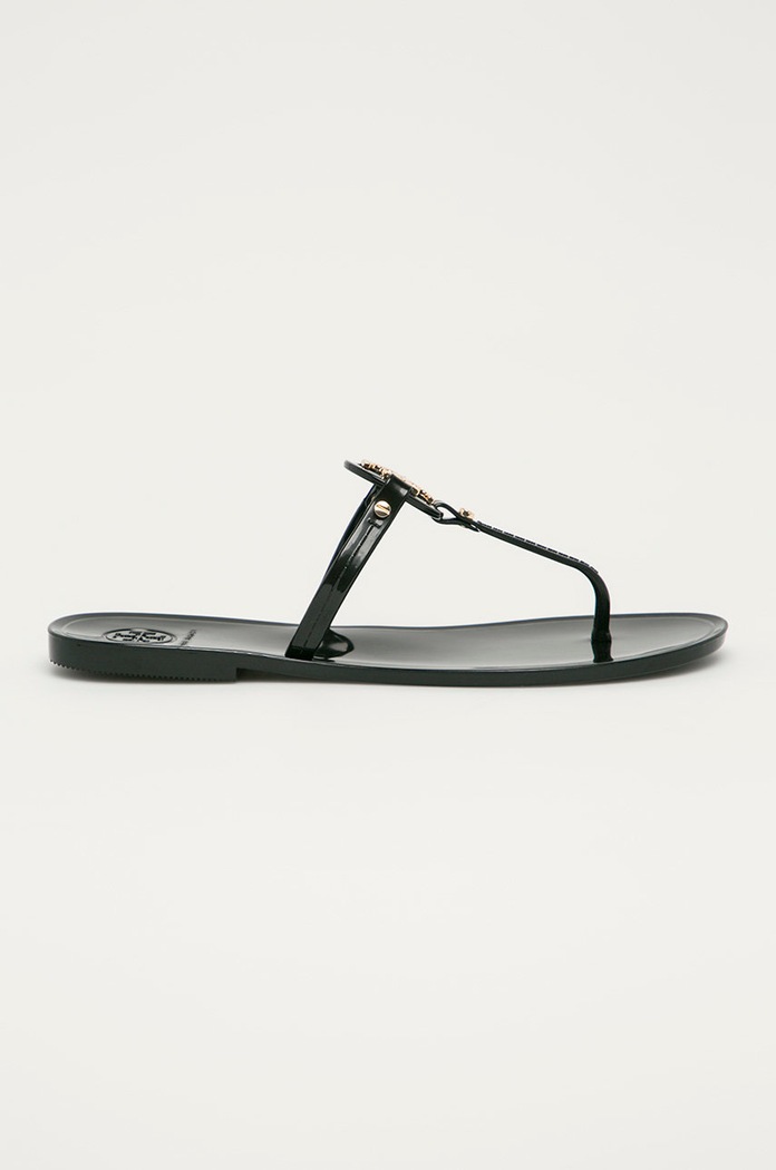 Tory Burch - Japonki Mini Miller Flat Thong syntetyczny czarny 9296.001.51148678