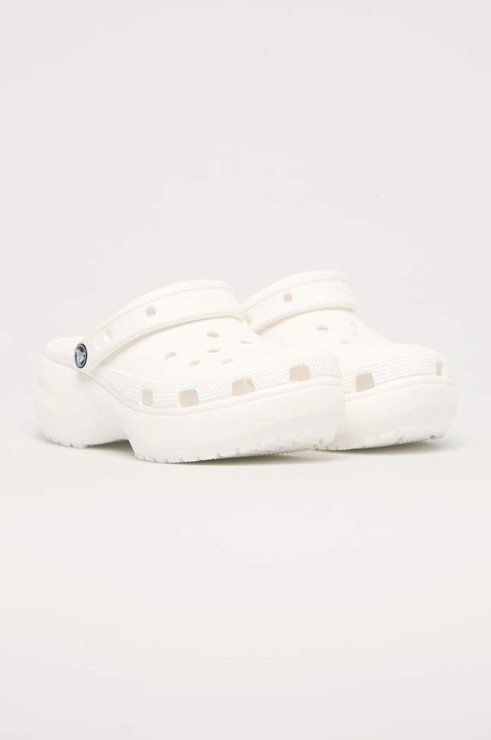 Pantofle Crocs Classic Platform Clog TFORM.CLOG.WOMEN.206750 bílá SS26