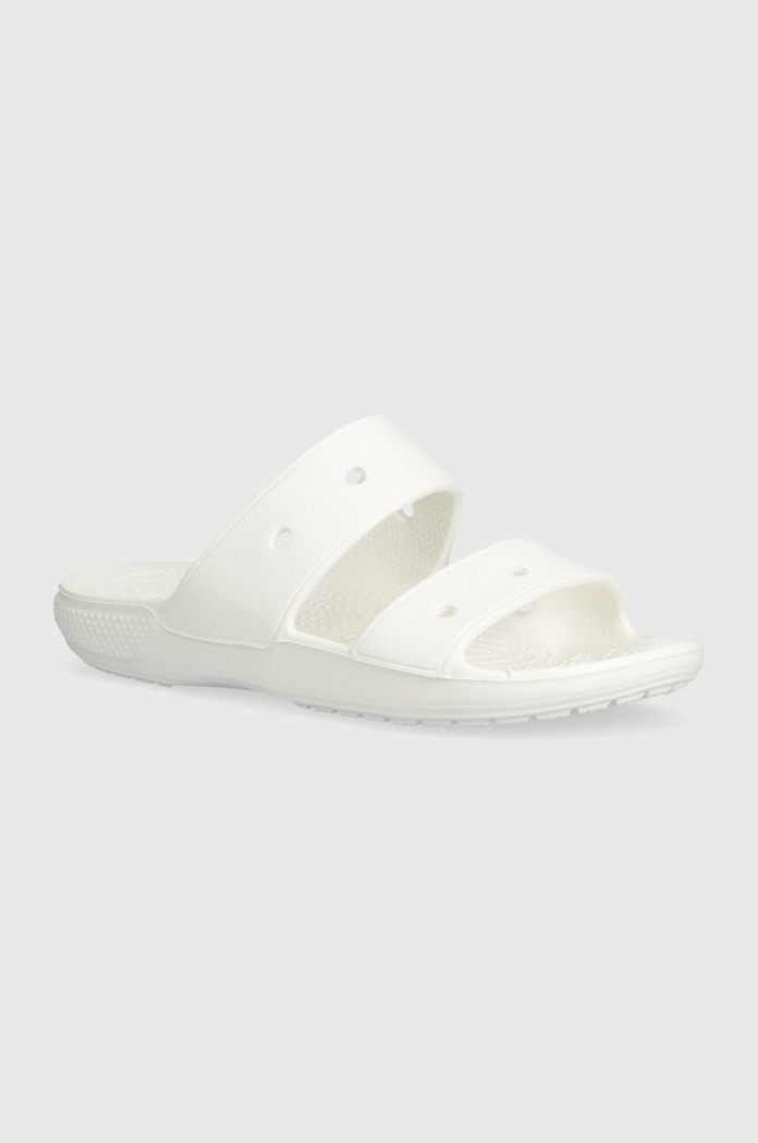 Šľapky Crocs Classic Crocs Sandal plochý biela CLASSIC.SANDAL.206761.D
