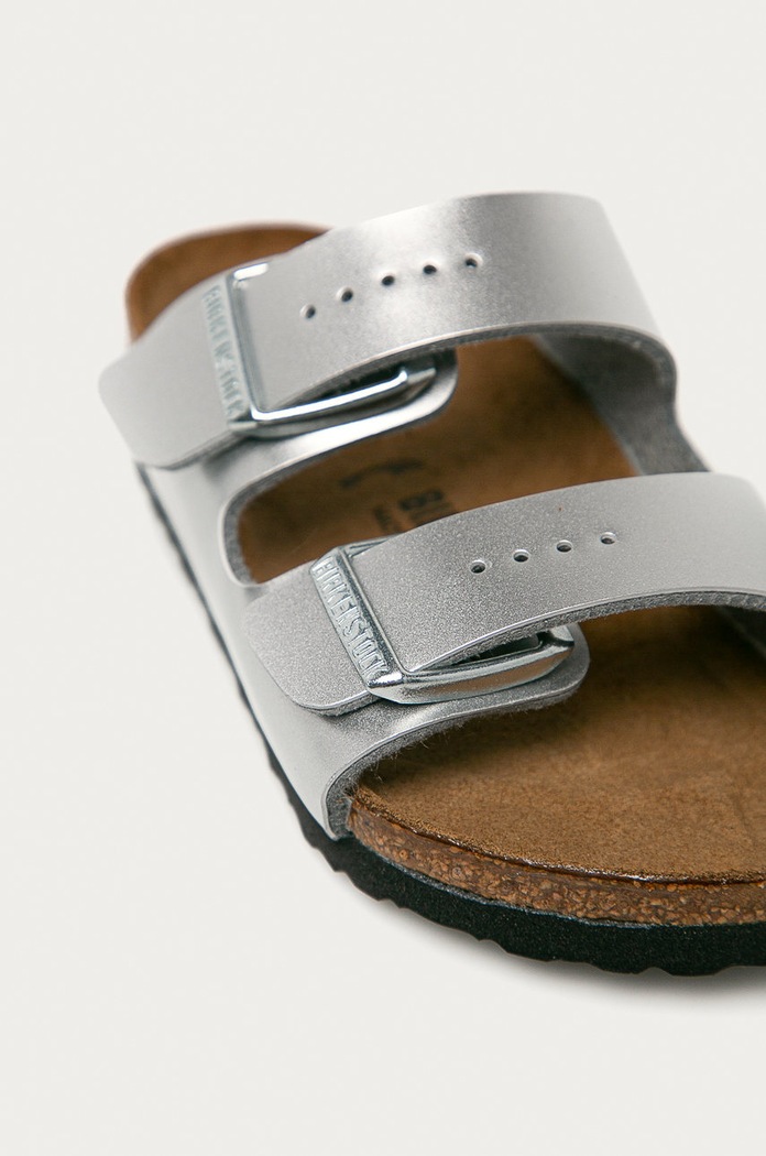 Birkenstock - Slapi copii Arizona 1019400 argintiu