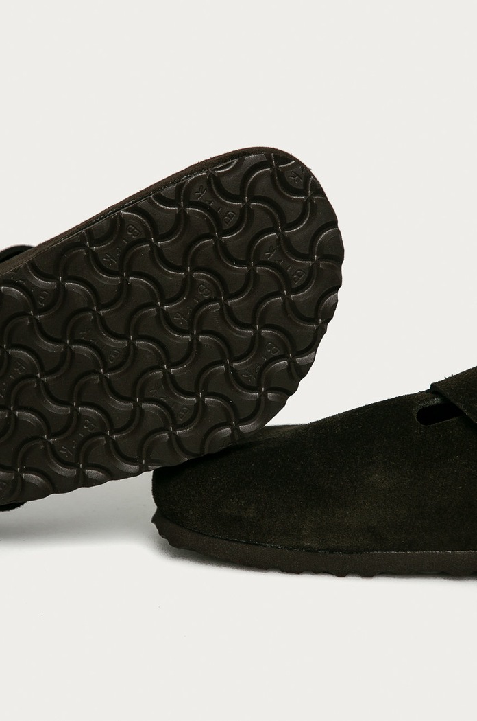 Birkenstock Boston Soft Footbed Suede Mocha marrone 660461