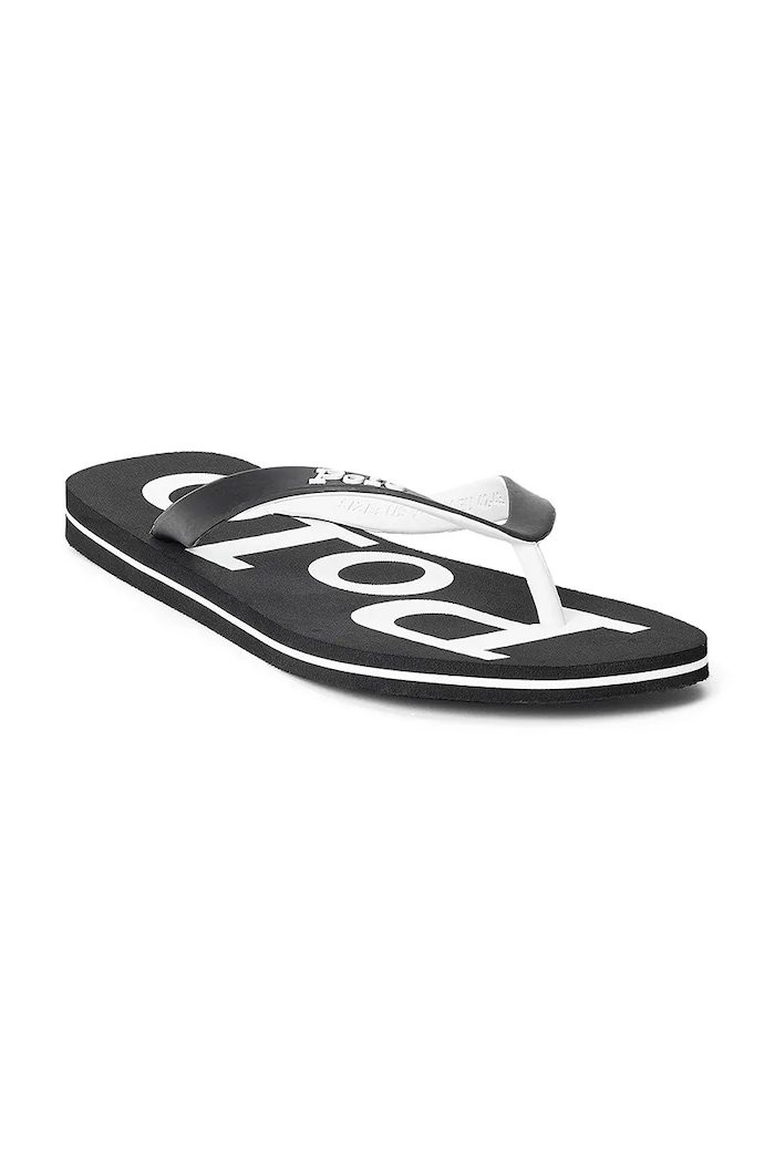 Žabky Polo Ralph Lauren 816830672004 čierna SS26