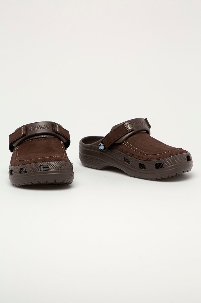 Παντόφλες Crocs Yukon Vista II Clog YU.VIS.II.CLOG.M.207142 καφέ SS22