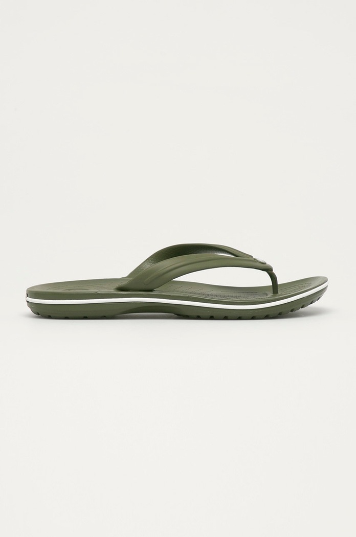 Japanke Crocs Crocband Flip zelena S.CROCBAND.FLIP.11033.M