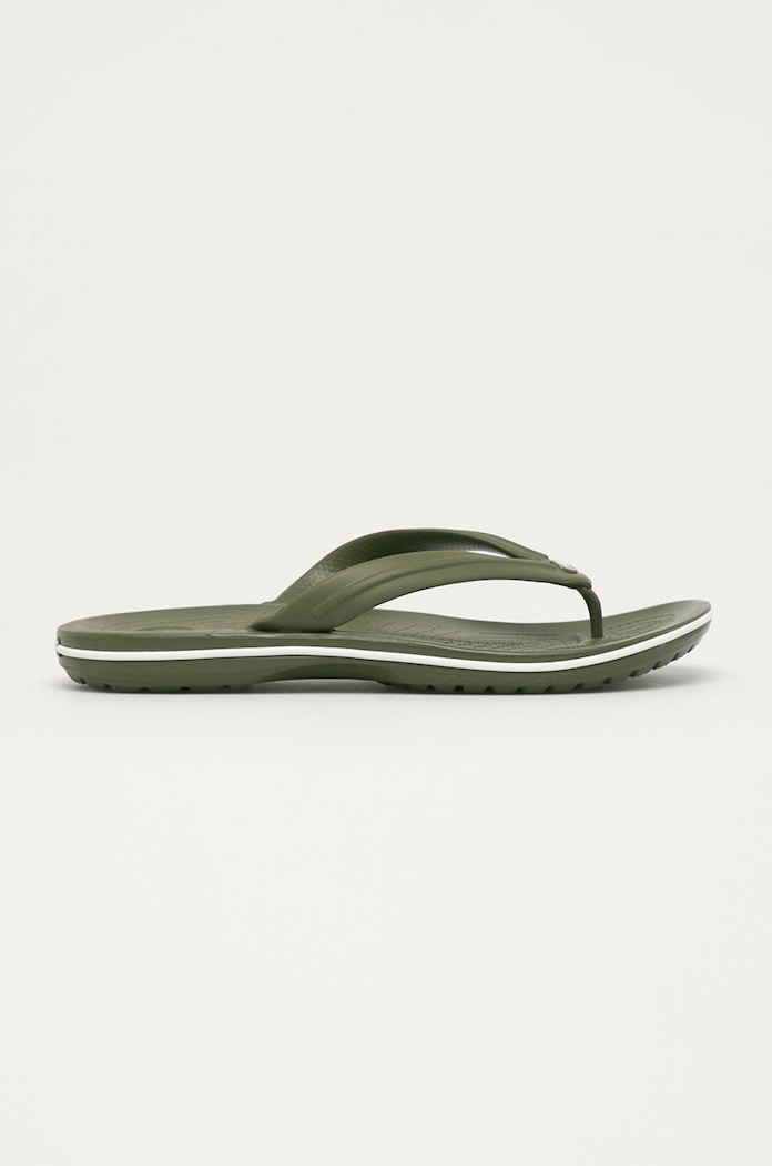 Japanke Crocs Crocband Flip zelena S.CROCBAND.FLIP.11033.M