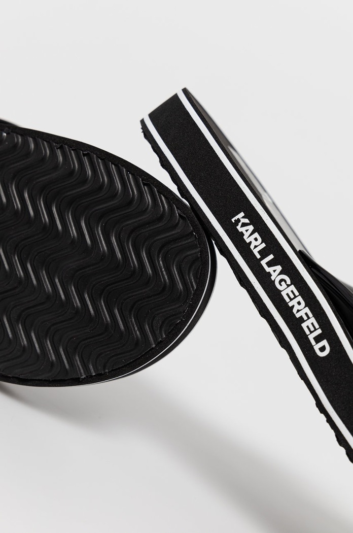 Cipők Karl Lagerfeld flip-flop KL71005S.V00.KOSTA fekete