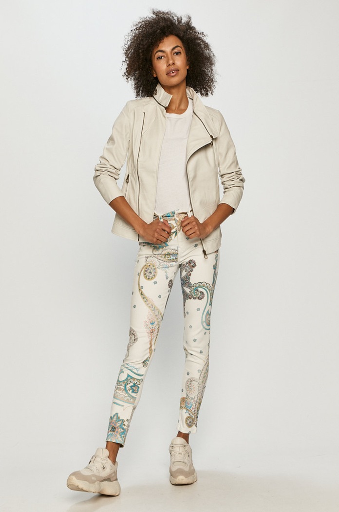 Desigual Ramoneska 21SWEW73 21SWEW73 biały SS21