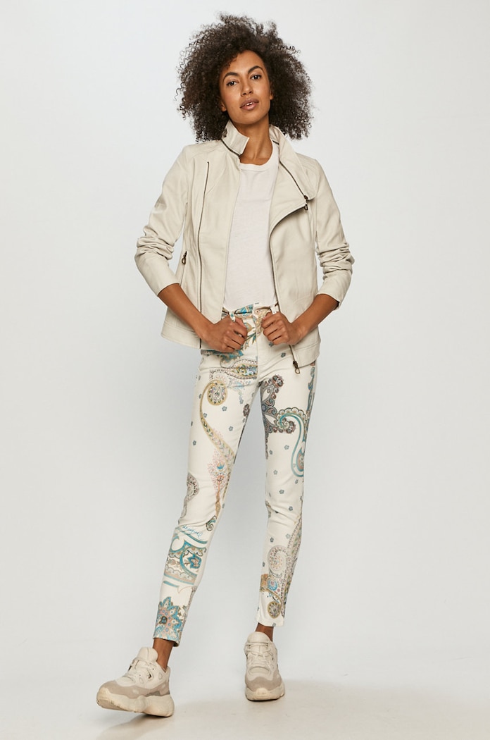 Desigual Ramoneska 21SWEW73 21SWEW73 biały SS21