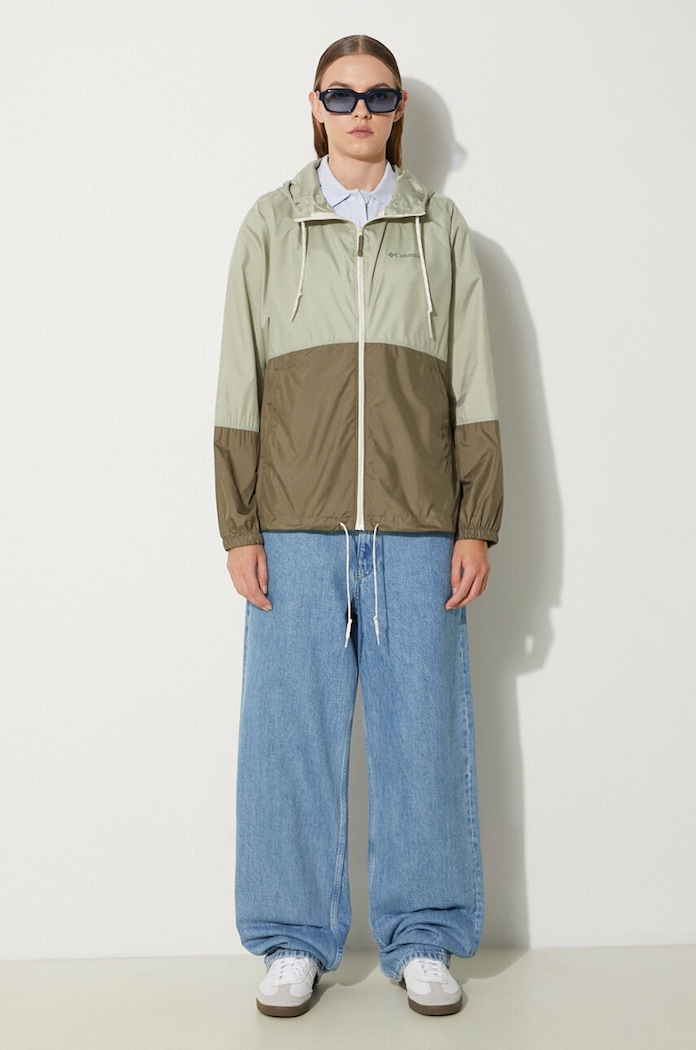 Columbia windbreaker Flash Forward 1585911 green SS24