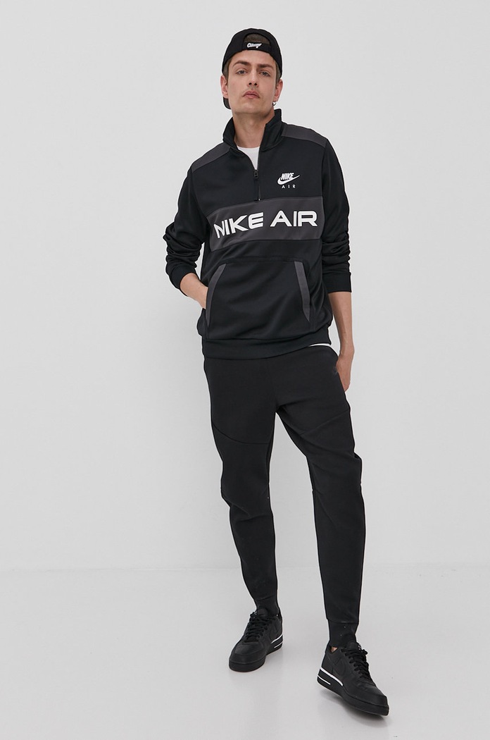 Nike Sportswear - Bluza DA0203 czarny SS21