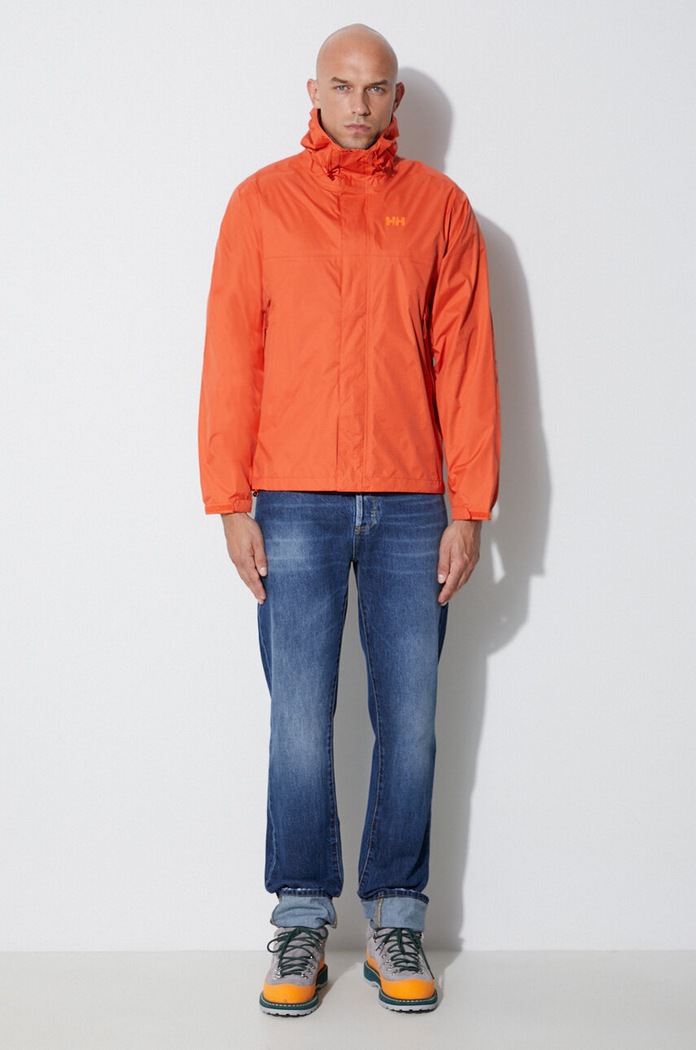 Helly Hansen geacă de ploaie Loke 62252 portocaliu AW24