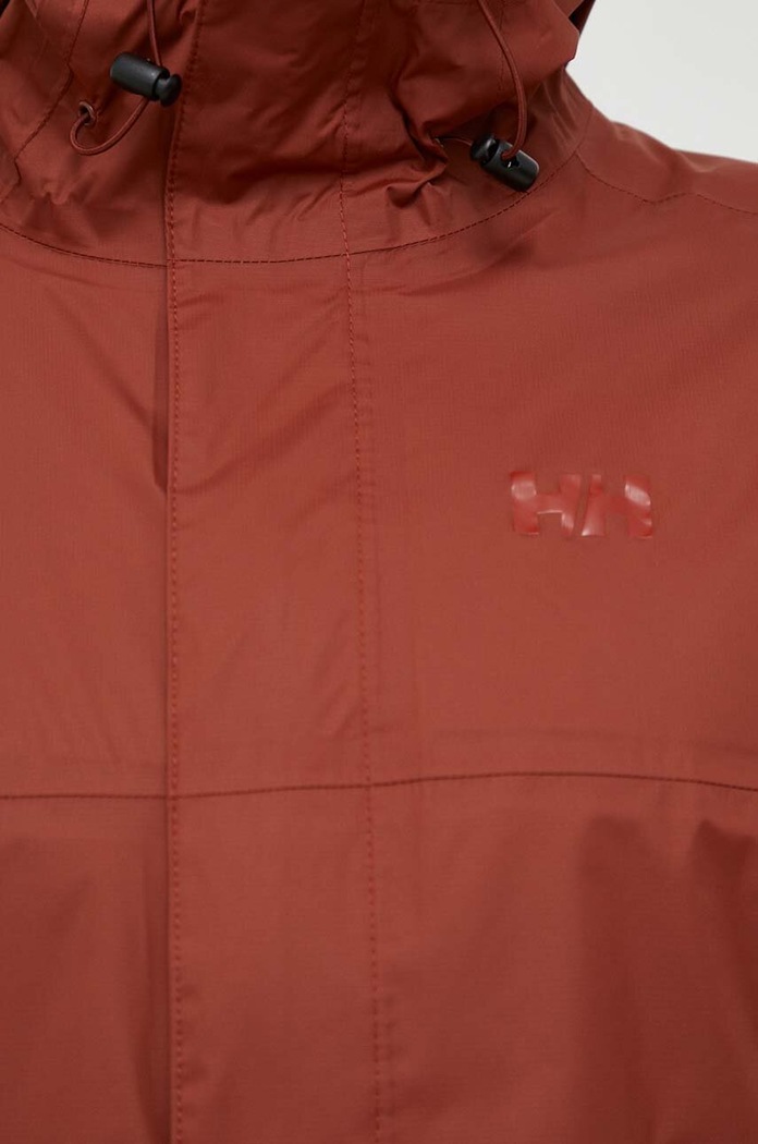 Nepromokavá bunda Helly Hansen Loke hnědá 62252