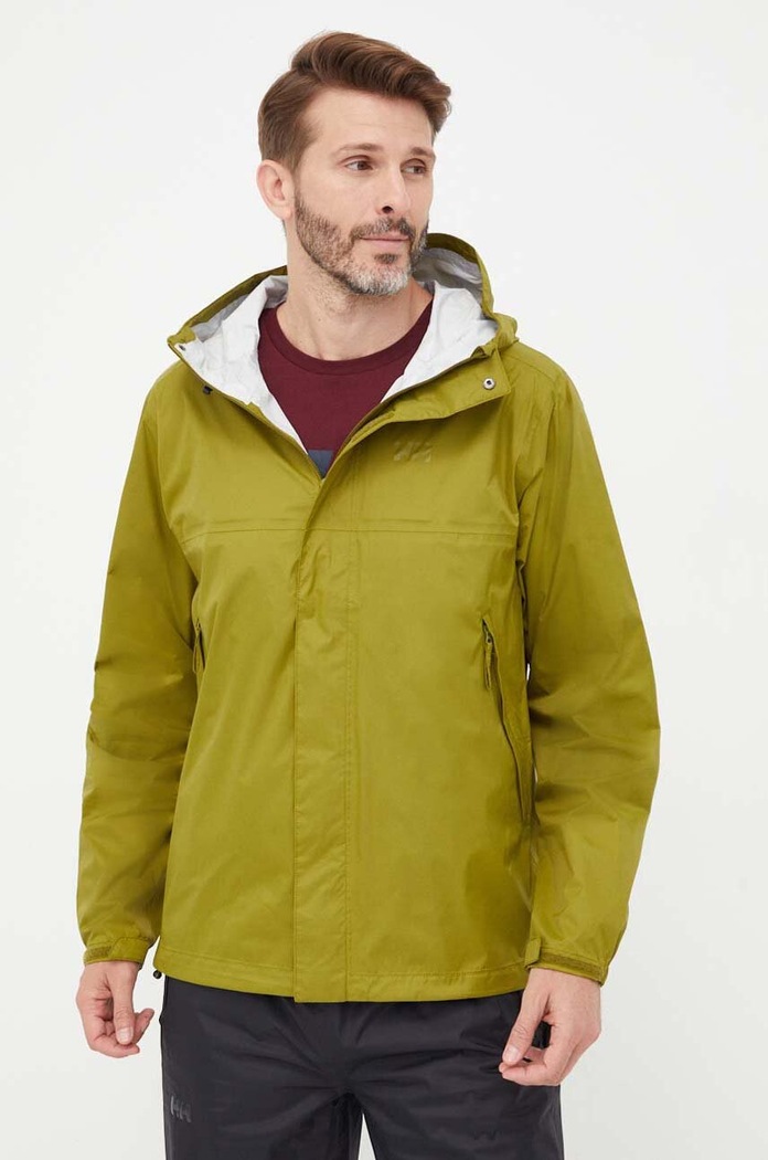 Helly Hansen geacă de ploaie Loke outdoor verde 62252