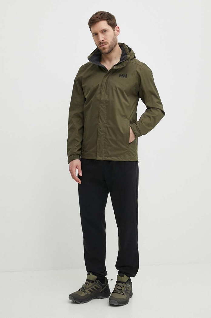 Helly Hansen kurtka outdoorowa Dubliner 62643 zielony SS26