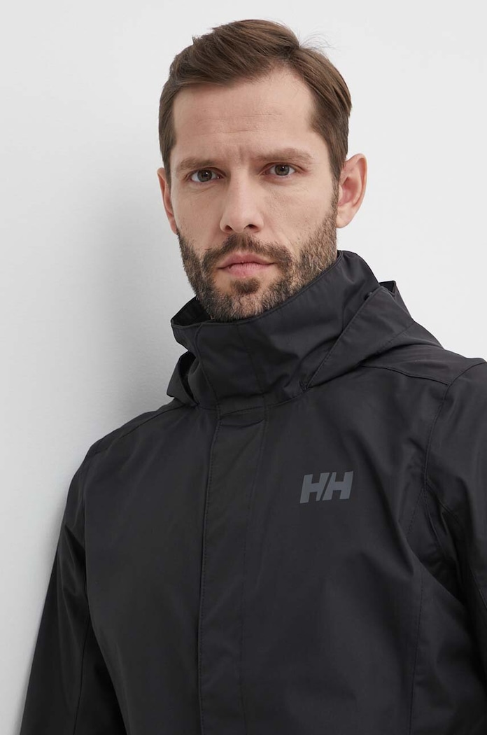 Turistická bunda Helly Hansen Dubliner čierna 62643