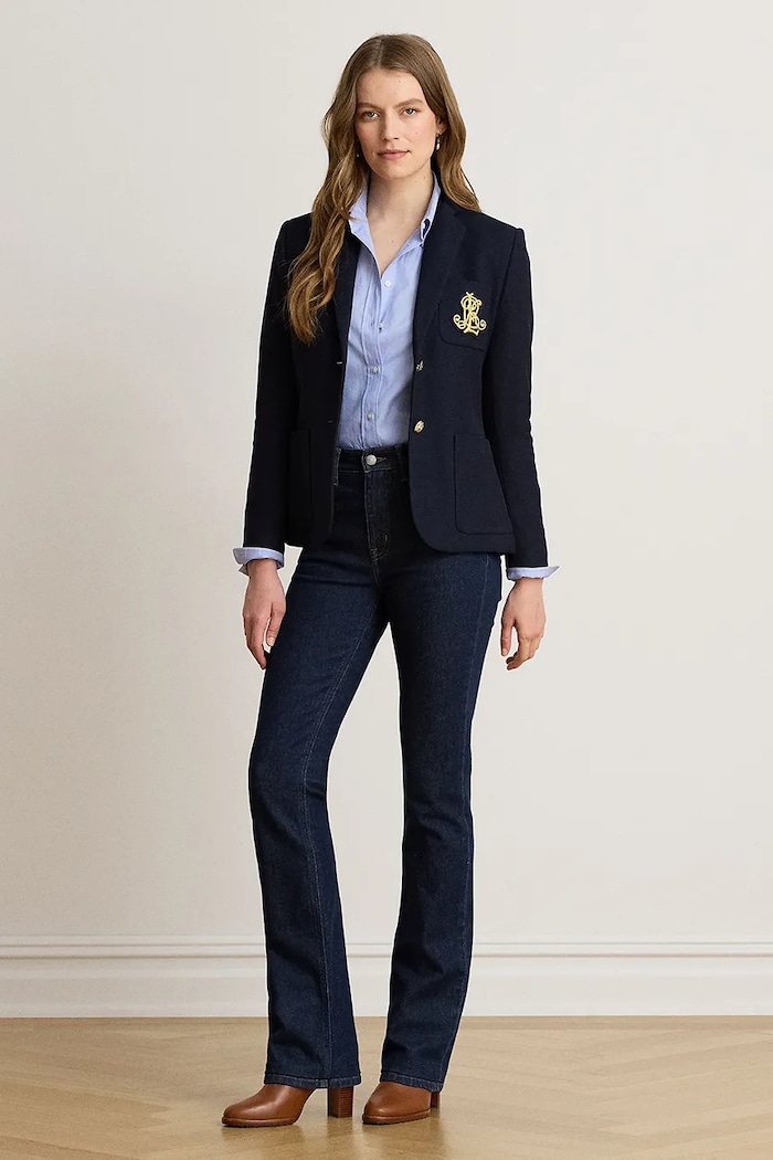 Odjeća Sako Lauren Ralph Lauren 200797305005 mornarsko plava
