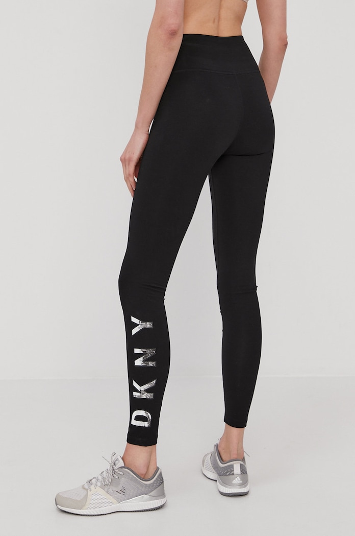 Dkny Legginsy DP7P1223 DP7P1223 czarny SS21