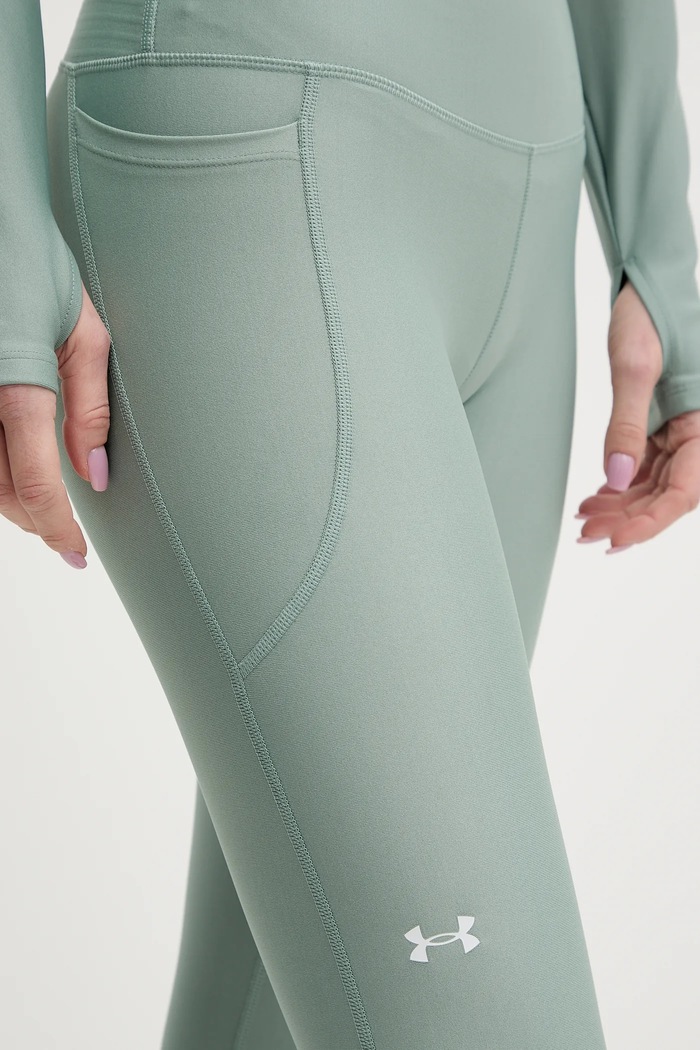 Under Armour legginsy treningowe HG Armour HiRise zielony 1365335