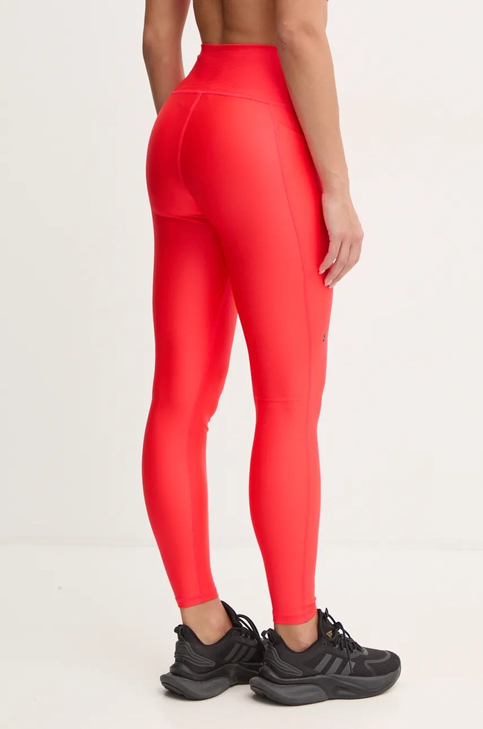 Odzież Under Armour legginsy treningowe HG Armour HiRise 1365336 czerwony
