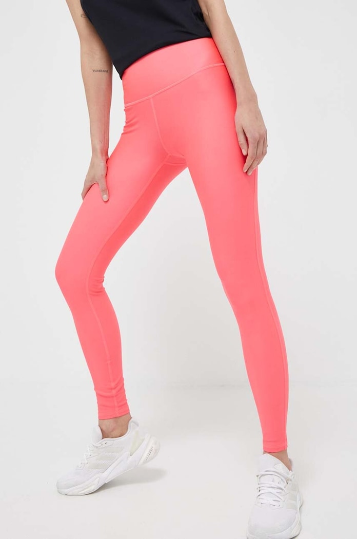 Tréninkové legíny Under Armour HG Armour HiRise pletenina růžová 1365336