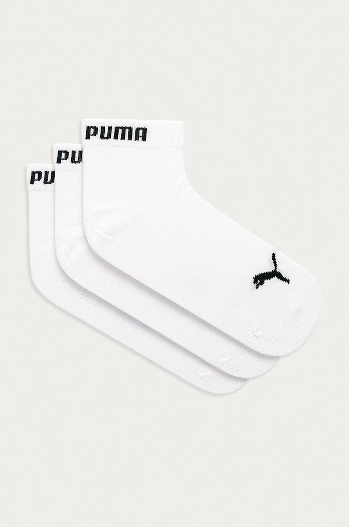Ponožky Puma (3-pack) krátké ponožky bílá 906978.D