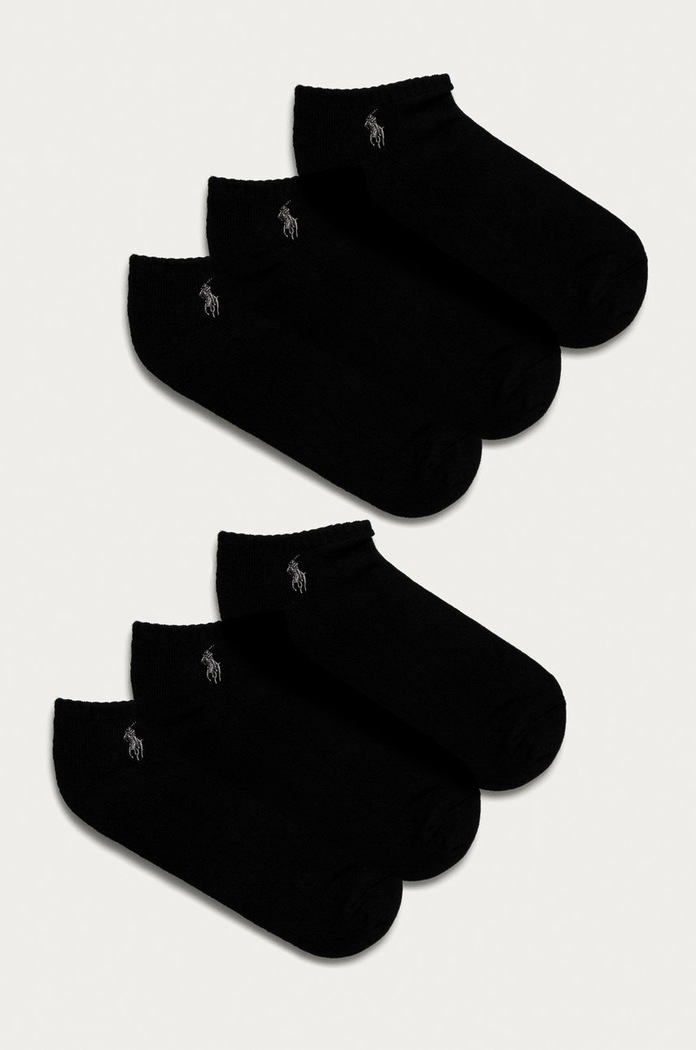 Polo Ralph Lauren - Носки (6-pack) короткие носки чёрный 449723765001