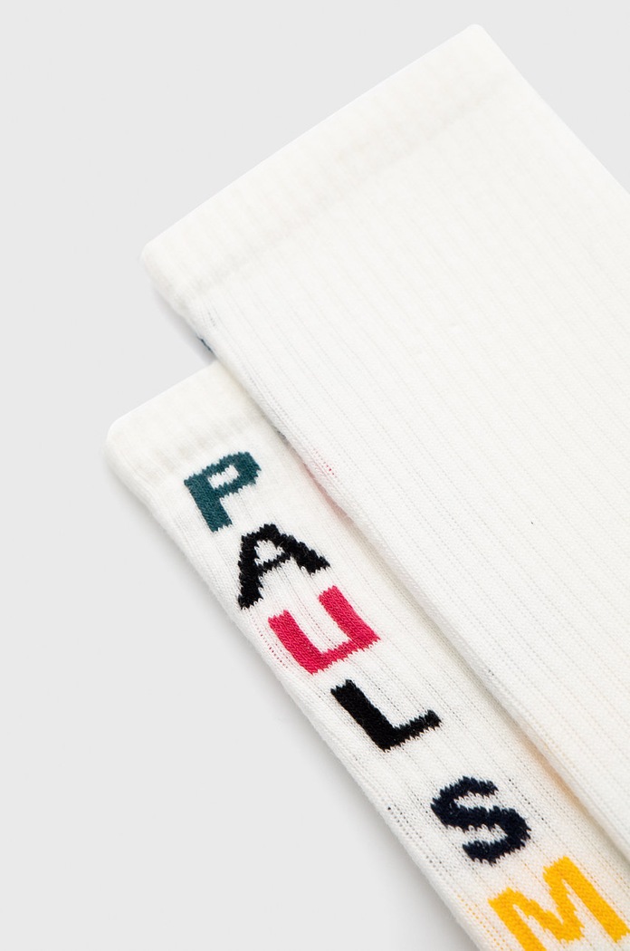 Ponožky PS Paul Smith M2A.400A.EF434 biela AW21