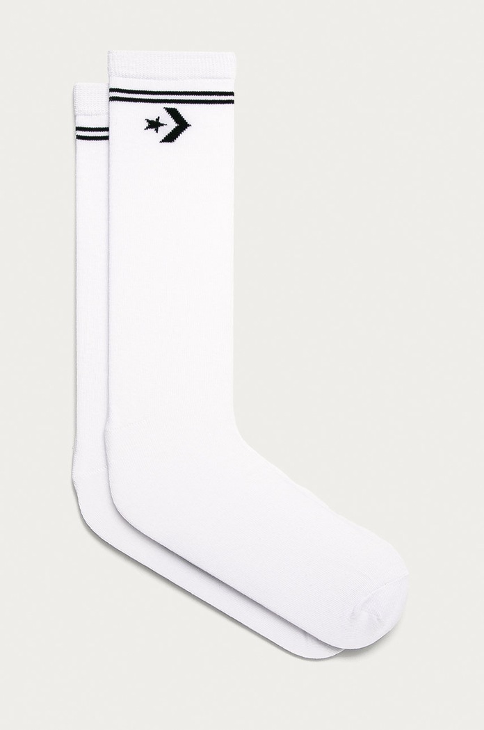 Ponožky Converse dlouhé ponožky bílá E1025W.2020