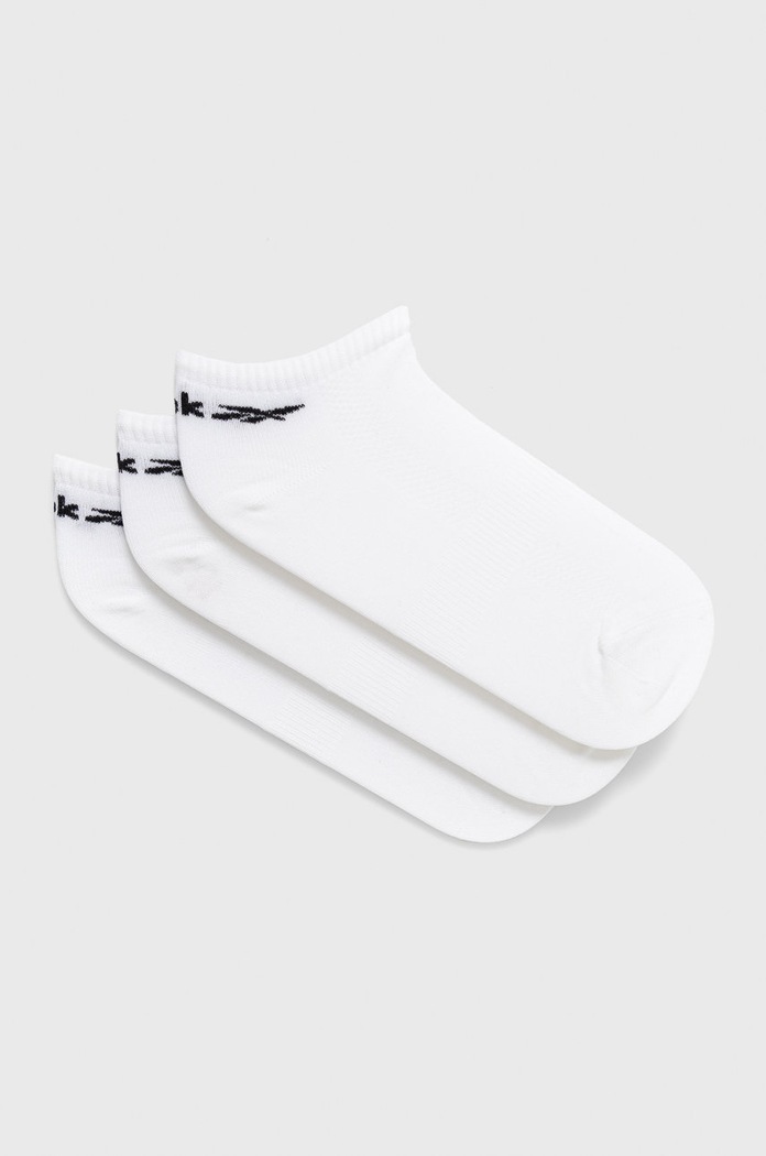 Κάλτσες Reebok κοντές κάλτσες λευκό FQ5351