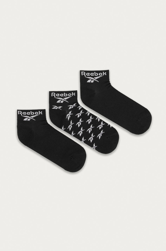 Reebok Classic - Skarpetki (3-pack) GG6675 wzorzyste czarny GG6675