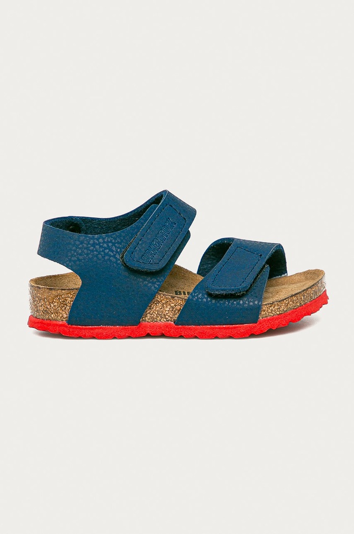 Birkenstock - Detské sandále Palu Kids Logo tmavomodrá 1019076