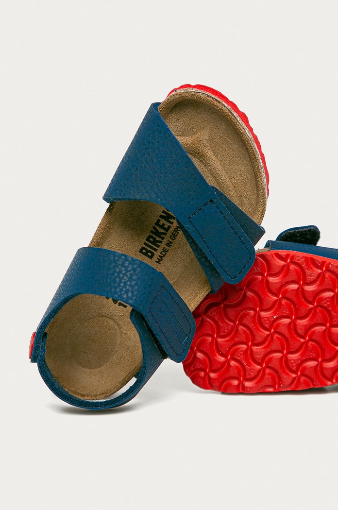 Birkenstock - Detské sandále Palu Kids Logo tmavomodrá 1019076