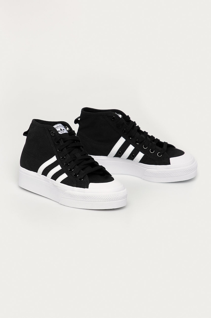 adidas Originals - Sportcipő Nizza Platform Mid FY2783 FY2783 fekete AW24