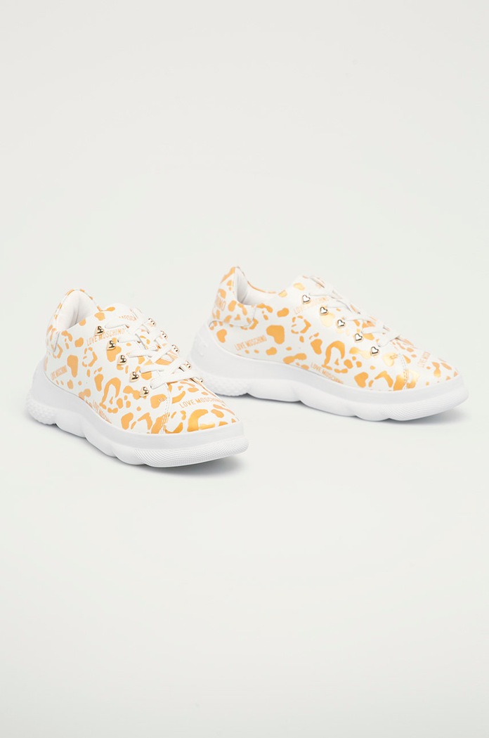 Love Moschino - Buty JA15374G0CJE090A złoty SS21