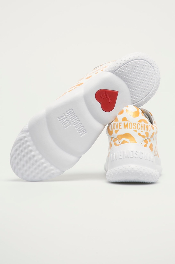 Obuwie Love Moschino - Buty JA15374G0CJE090A złoty