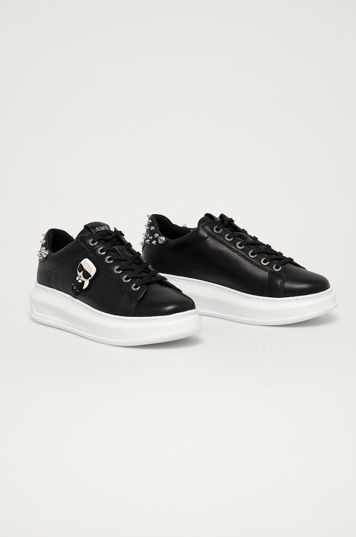 Karl Lagerfeld Buty skórzane KL62529.000 KL62529.000 czarny SS21