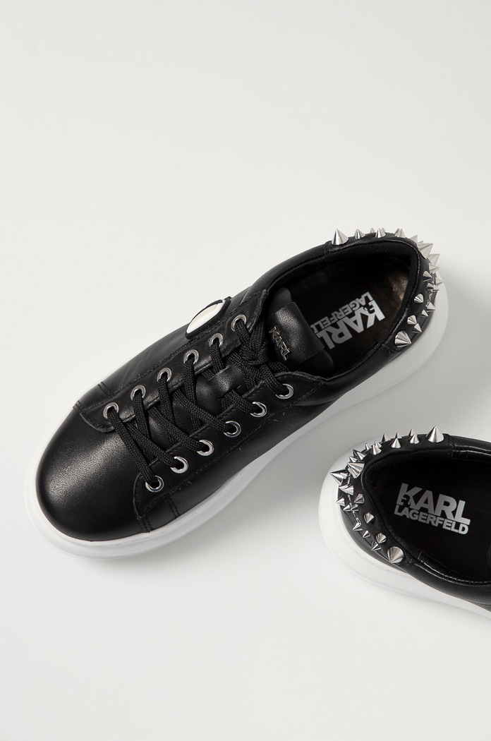 Karl Lagerfeld Buty skórzane KL62529.000 KL62529.000 czarny
