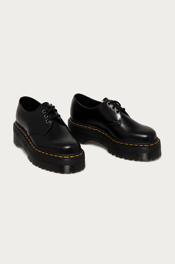 Dr. Martens bőr félcipő 1461 Quad DM25567001 fekete AW25