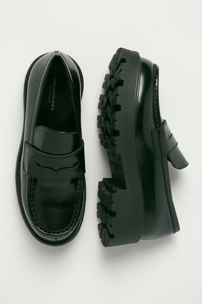 Vagabond Shoemakers - Mokasyny skórzane Cosmo 2.0 5049.504.20 czarny