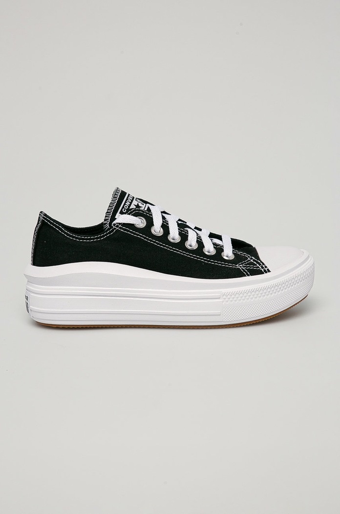 Converse - Πάνινα παπούτσια πλατφόρμα μαύρο 570256C