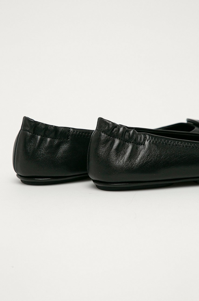 Boty Tory Burch - Kožené baleríny 49350.006 černá