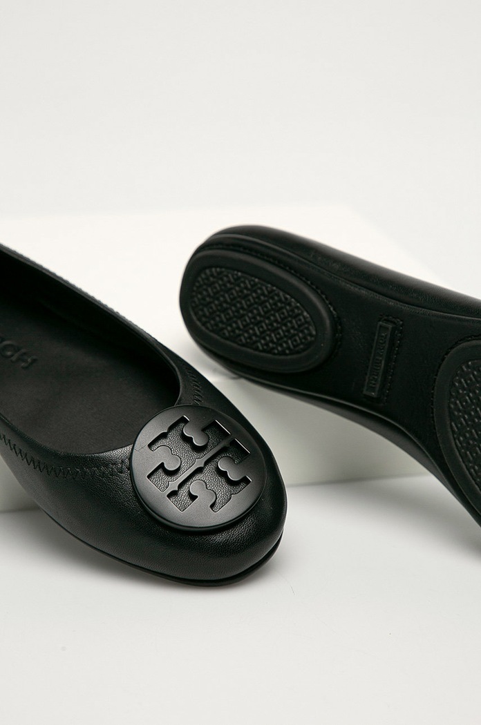 Tory Burch - Kožené baleríny černá 49350.006