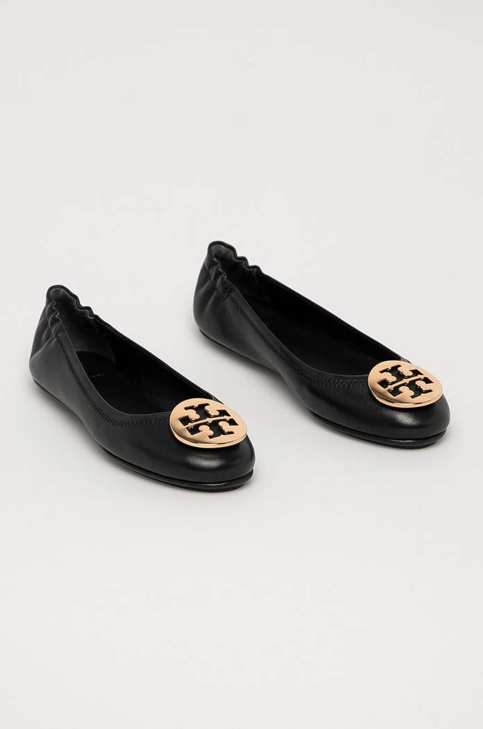 Tory Burch - Kožené baleríny 50393.013 černá SS21
