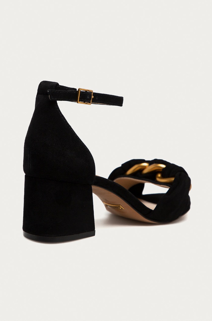 Semišové sandále Marciano by Guess 1GG9C2.9570Z čierna SS21