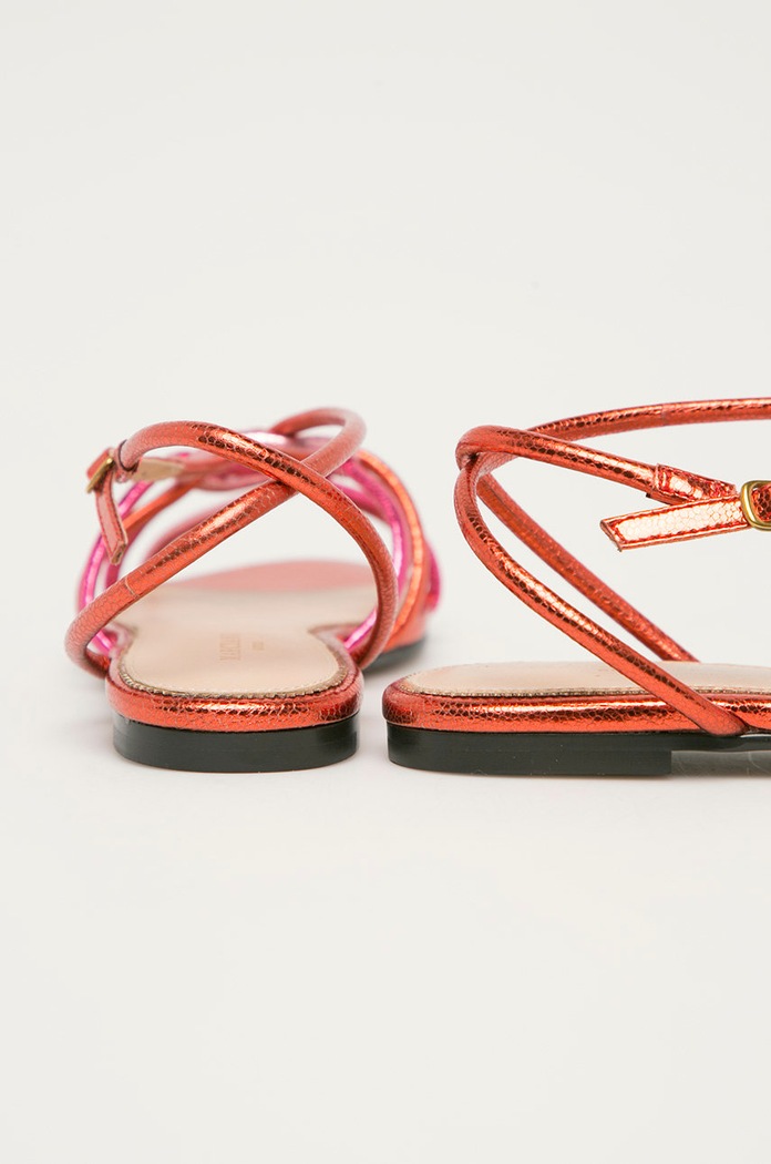 Obuv Kožené sandále Marciano by Guess 1GG9G2.9566Z ružová