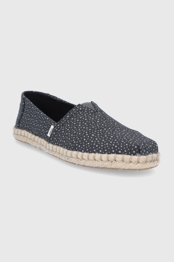 Еспадрили Toms Sunspots Crossweave 10016243 черен SS21