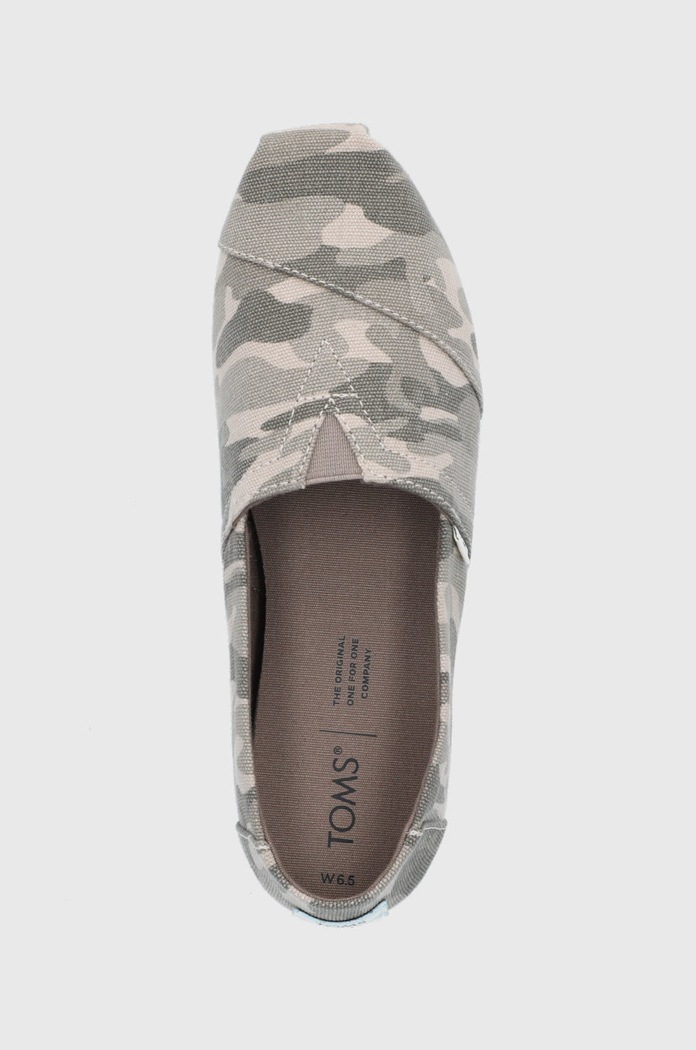 Espadrilky Toms Alpargata sivá 10016101
